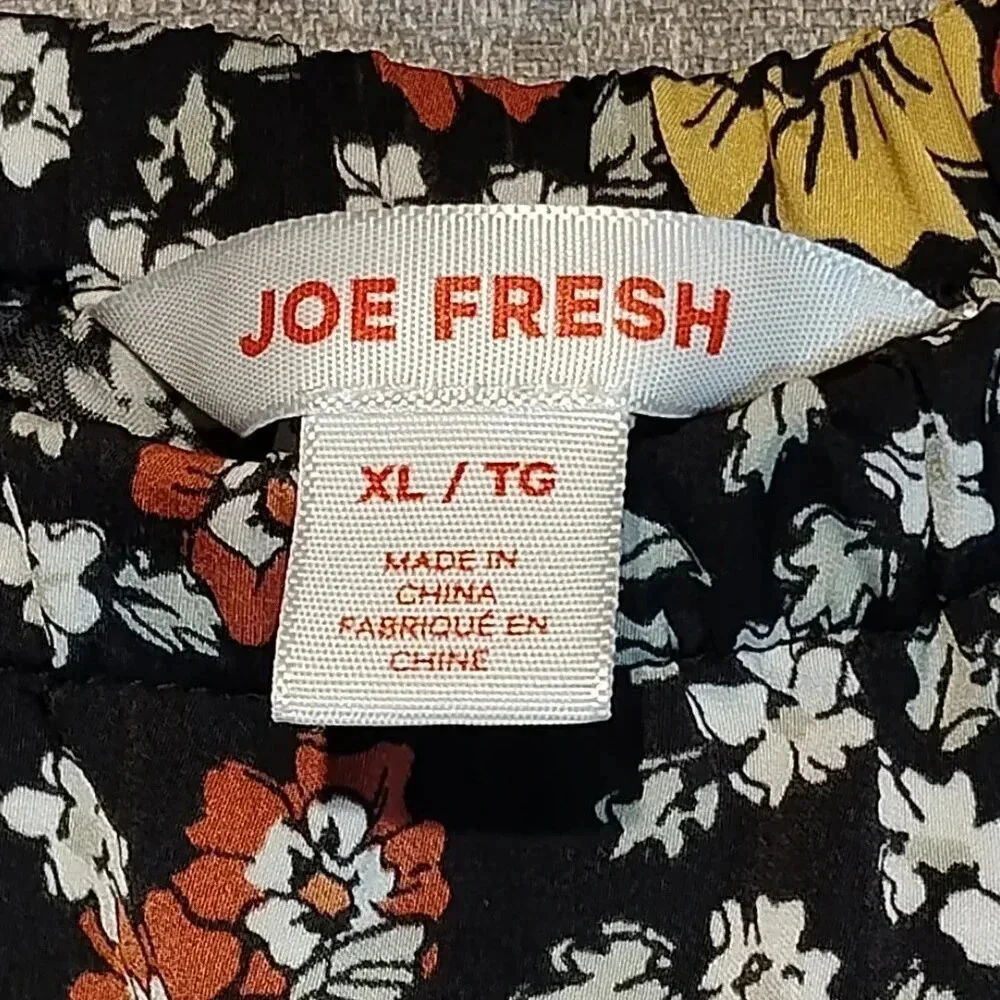 Joe Fresh NWOT Women's 2 Piece Long Cut Out Sleeve V Neck Blouse & Maxi Skirt XL - Picture 10 of 16